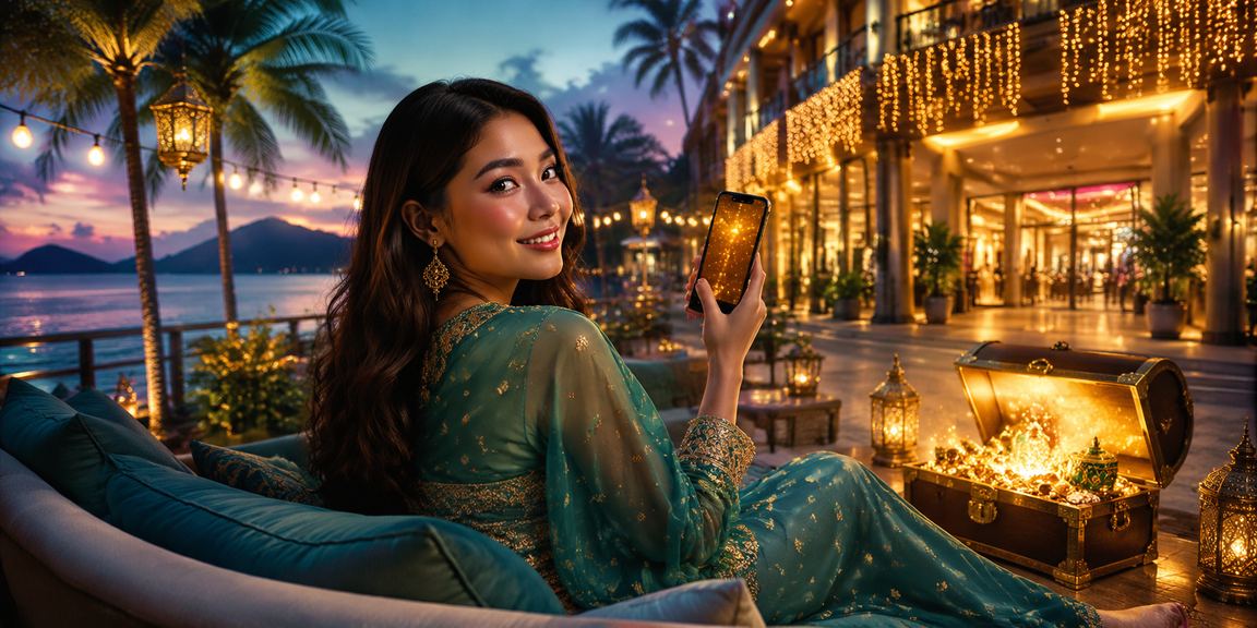 Loteri perayaan Hari Raya di Langkawi dengan glp1